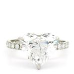 Sans Prix de Réserve - Bague Platine -  4.00ct. tw. Diamant, Nieuw