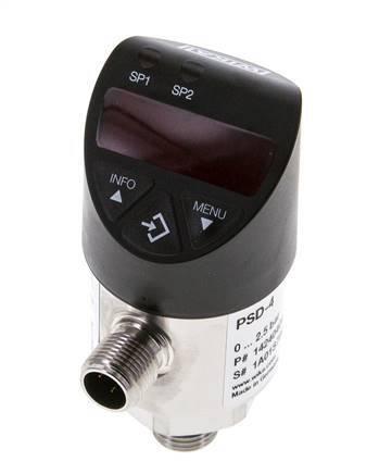 0 à 1.6bar Acier inoxydable Pressostat électronique Wika, Doe-het-zelf en Bouw, Ventilatie en Afzuiging, Verzenden