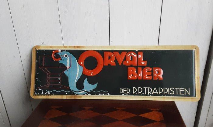 Enseigne publicitaire - Orval - Métal, Antiquités & Art, Antiquités | Assiettes décoratives & Carrelages