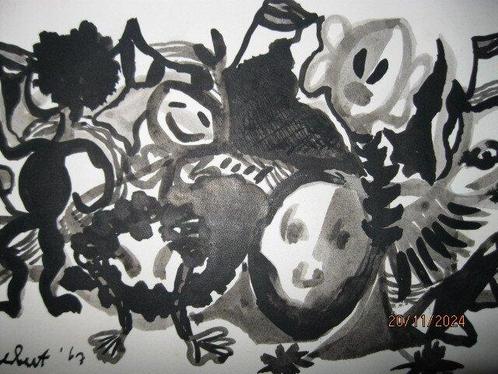 Lucebert (1924-1994) - Zonder titel, Antiek en Kunst, Kunst | Schilderijen | Modern