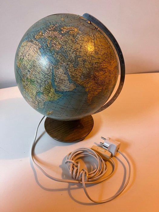 Vintage Glazen Globe Lamp - 1950-1960 - Wereldbol, Antiek en Kunst, Curiosa en Brocante