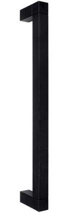 Deurgreep SQUARE JB320 PS 300 mm mat zwart, Nieuw, Overige materialen, Klink of Kruk