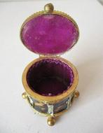 Huwelijkskistje - Boîte à bijoux - Pomponne, faux tortoise,