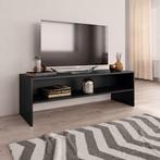 vidaXL Tv-meubel 120x40x40 cm bewerkt hout zwart, Huis en Inrichting, Verzenden, Nieuw