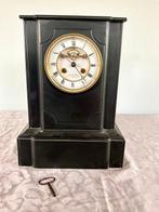 Pendule - Glas, Marmer - 1850-1900 - Borne pendule, Antiek en Kunst, Antiek | Klokken