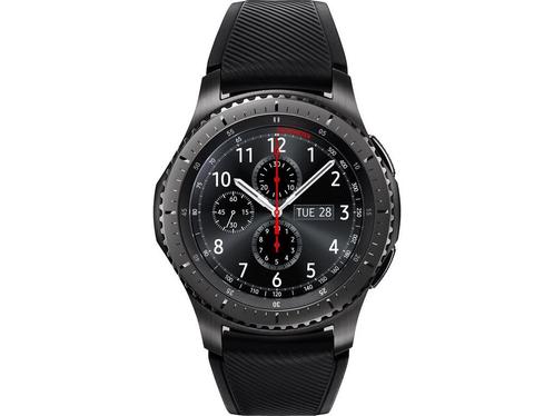 Samsung Gear S3 Frontier Zwart, Huis en Inrichting, Woonaccessoires | Overige, Zo goed als nieuw, Verzenden