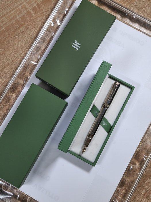 Montegrappa - Privilege Deco Pearl - Vulpen, Verzamelen, Pennenverzamelingen