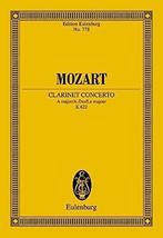 Clarinet Concerto K.622 a Major (Edition Eulenburg), Mozart,, Mozart, Wolfgang Ama, Verzenden