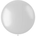 Witte Ballon Coconut White 80cm, Hobby en Vrije tijd, Verzenden, Nieuw