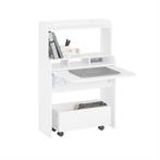 2dekans | SoBuy Opklapbaar Bureau FWT105-W - 64 x 62 x 98 cm, Huis en Inrichting, Ophalen of Verzenden, Nieuw