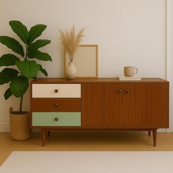 Dietmann Möbel - Buffet - Noyer - Bahut vintage