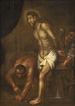 École italienne (XVIII) - Cristo alla colonna, Antiquités & Art