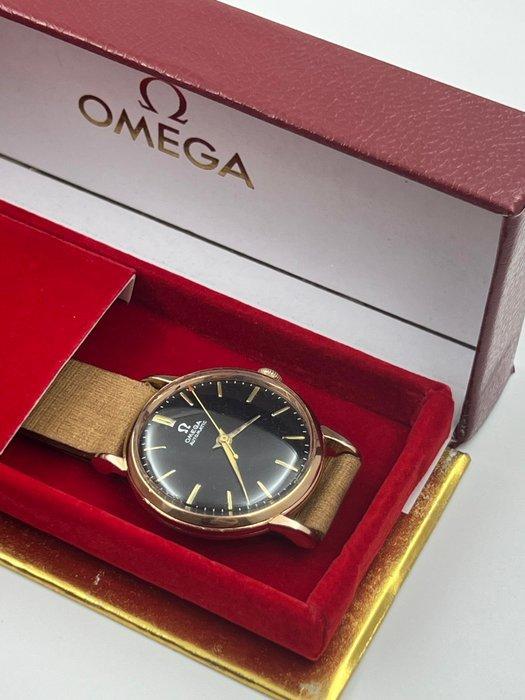 Omega - Gold Filled 60mcs Black Dial - Zonder Minimumprijs -, Handtassen en Accessoires, Horloges | Heren