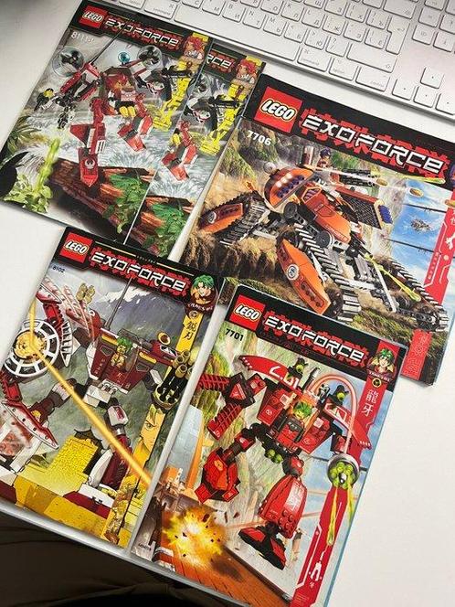 Lego - Exoforce - 7701, 7706, 8102, 8111 - 2000-2010, Kinderen en Baby's, Speelgoed | Duplo en Lego