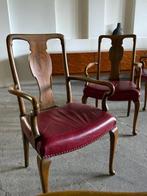 Stoel (4) - Hout, Leder