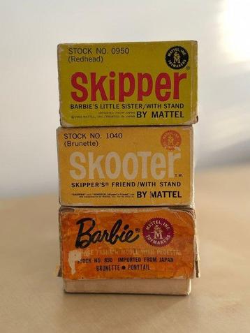 Mattel - Barbiepop Skooter Stock No. 1040 Brunette