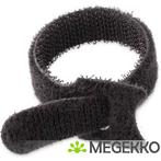 StarTech.com 15cm Kabelbinder Klittenband, 50 Pack, Zwart,, Computers en Software, Verzenden, Nieuw
