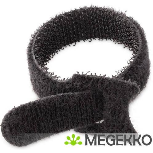 StarTech.com 15cm Kabelbinder Klittenband, 50 Pack, Zwart,, Computers en Software, Overige Computers en Software, Nieuw, Verzenden