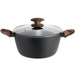 Kookpan | CHALET STONE | Aluminium (Antiaanbaklaag) | 4.4L, Verzenden, Nieuw in verpakking