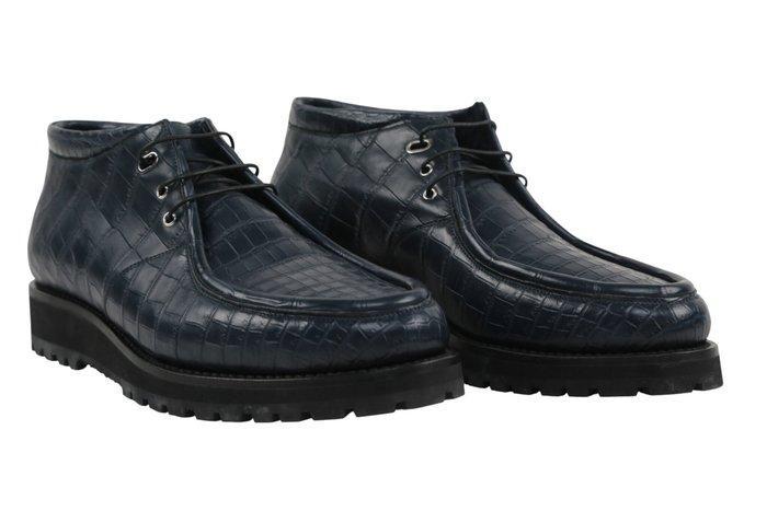 STEFANO RICCI RRP 7120€ Engineer Shoes – 100% Alligator, Kleding | Heren, Schoenen