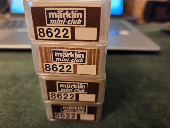Märklin Z - 5 x 8622 - Ensemble de wagons de marchandises, Hobby en Vrije tijd, Modeltreinen | H0