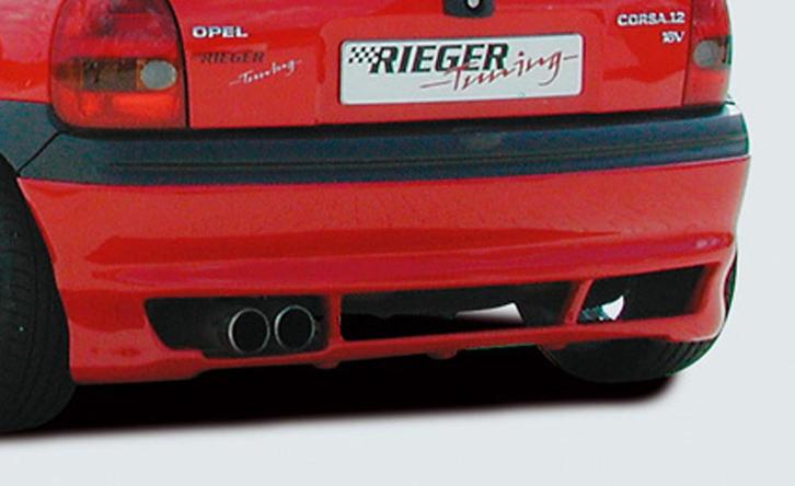 Rieger achteraanzetstuk (variant 2) | Corsa B: 02.93-09.96 (, Auto diversen, Tuning en Styling, Verzenden