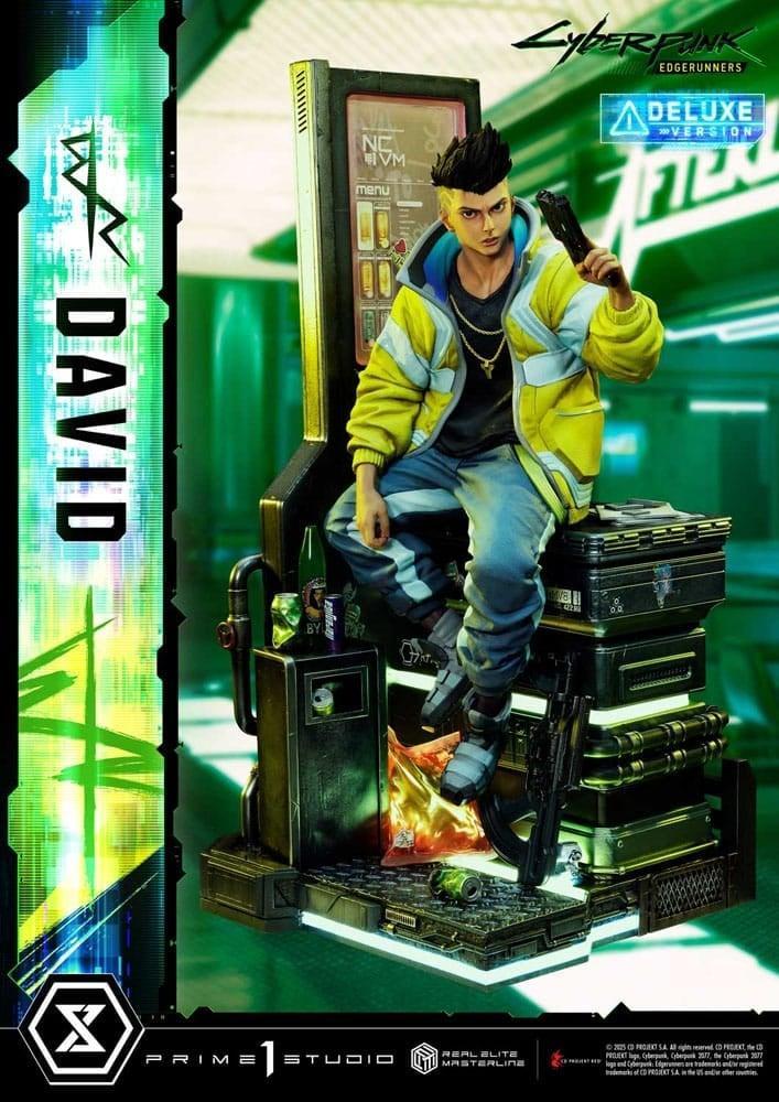Cyberpunk: Edgerunners Real Elite Masterline Series Statue 1, Verzamelen, Film en Tv, Ophalen of Verzenden