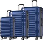 2dekans | TRVLMORE Kofferset - 3 Delig - 38L Handbagage +, Handtassen en Accessoires, Koffers, Ophalen of Verzenden, Nieuw