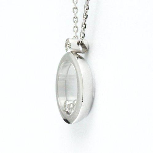 Chopard - Collier avec pendentif - 18 carats Or blanc, Handtassen en Accessoires, Antieke sieraden
