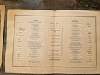 Document - french line Normandie - lot de 10 Menus du