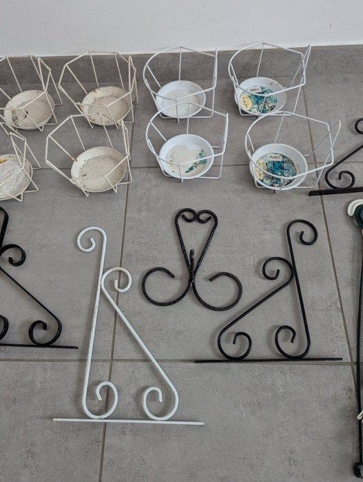 Support (24) - Fer forgé - Support pour plantes, Antiek en Kunst, Curiosa en Brocante