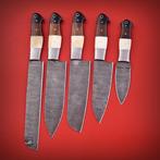 Keukenmes - Chefs knife - Handgemaakt gevouwen staal,