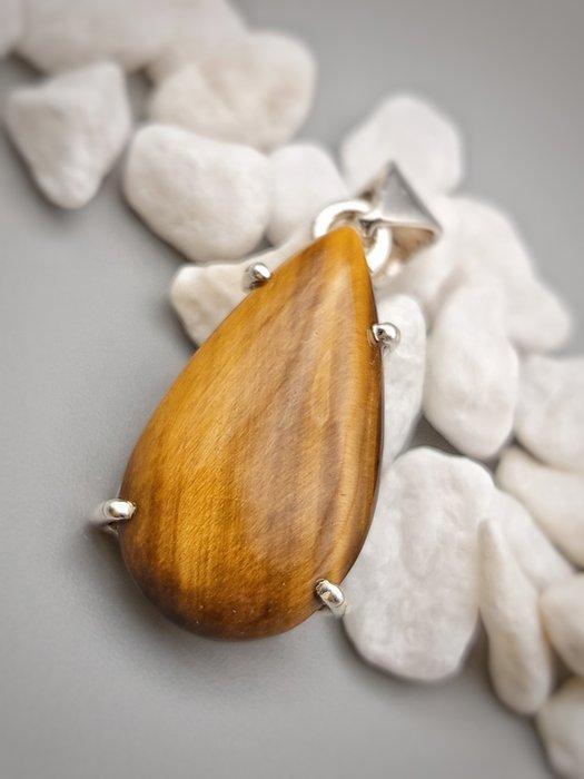 Uniek stuk sieraad van 925 zilver met Tijgeroog Topkwaliteit, Collections, Minéraux & Fossiles