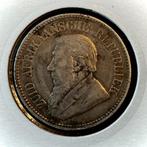 Zuid-Afrika. Paul Kruger. 2 1/2 Shillings 1895  (Zonder, Postzegels en Munten, Munten | Europa | Niet-Euromunten