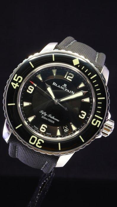 Blancpain - Fifty Fathoms - 5015.1130.52A - Heren - 2020+, Handtassen en Accessoires, Horloges | Heren