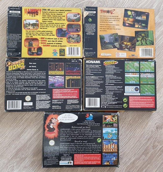 Nintendo - Nintendo 64 - SNES - All Original x5 Total -, Games en Spelcomputers, Spelcomputers | Overige Accessoires