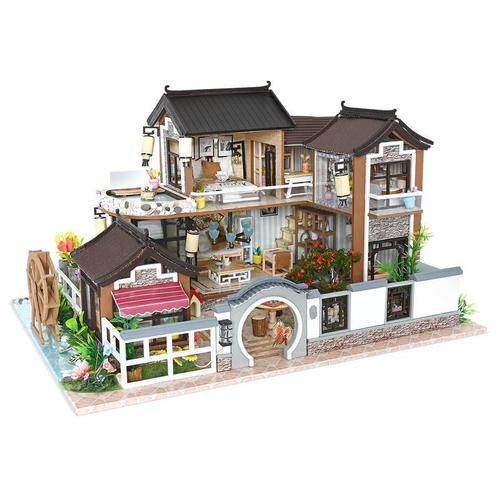 Maison miniature Crafts & Co - 24 x 19 x 32 cm | 10 ans ou, Hobby & Loisirs créatifs, Hobby & Loisirs Autre, Neuf, Envoi