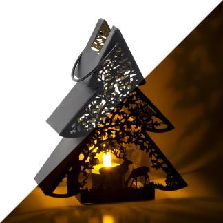 Waxinelichthouder kerst | 17 x 21 cm (Kerstboom, Binnen), Divers, Noël, Envoi