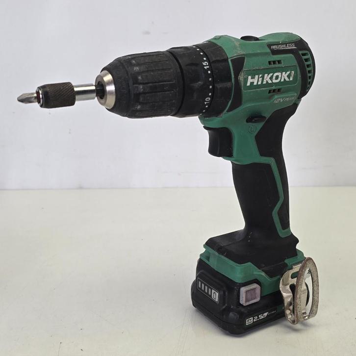 Hikoki 12V Klop/boorschroefmachine DV12DD Incl. 2 Accus, Doe-het-zelf en Bouw, Gereedschap | Boormachines, Nieuw, Ophalen of Verzenden