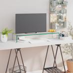 vidaXL Tv-meubel/monitorverhoger transparant 90x30x13 cm, Nieuw, Verzenden