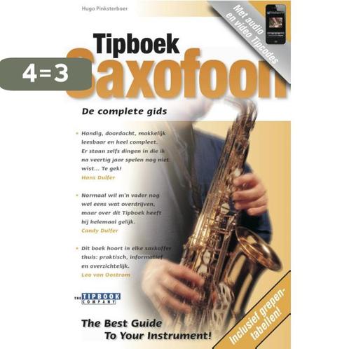 Tipboek-serie Tipboek saxofoon / Tipboek-serie 9789087670030, Boeken, Muziek, Gelezen, Verzenden