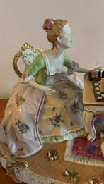 Capodimonte - Beeld, Scacchi - 23 cm - Keramiek
