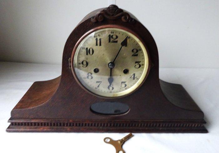 horloge de cheminée - Gustav Becker - Antique Bois, Verre,, Antiek en Kunst, Antiek | Klokken