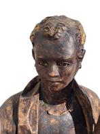 2 Statue Cartapesta di Angelo Capoccia - sculptuur, statua -, Antiek en Kunst