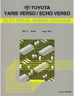 1999 TOYOTA YARIS VERSO | ECHO VERSO ELECTRISCHE SCHEMA, Autos : Divers, Modes d'emploi & Notices d'utilisation