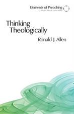 Thinking Theologically 9780800662325, Livres, Ronald J. Allen, Verzenden