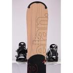 155 snowboard ELAN EXPLORE R, black/wood, woodcore, carbon,, Sport en Fitness, Verzenden, Gebruikt, Board