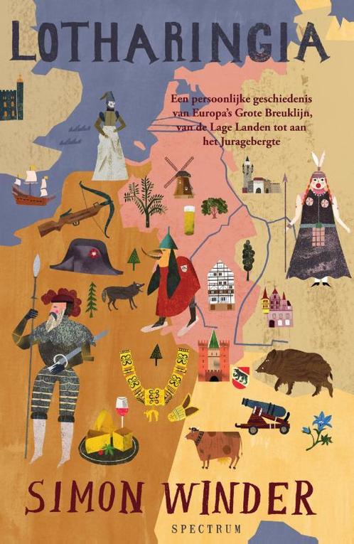 Lotharingia 9789000348459 Simon Winder, Boeken, Geschiedenis | Wereld, Gelezen, Verzenden