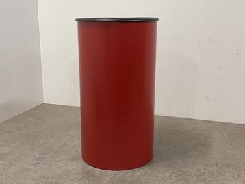 Veiling - Asbak 50L rond met doofzand rood beschikbaar voor biedingen
