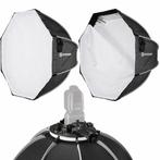 Bresser Super Quick Octagon Speedlite Softbox 90cm OUTLET, Audio, Tv en Foto, Verzenden, Zo goed als nieuw